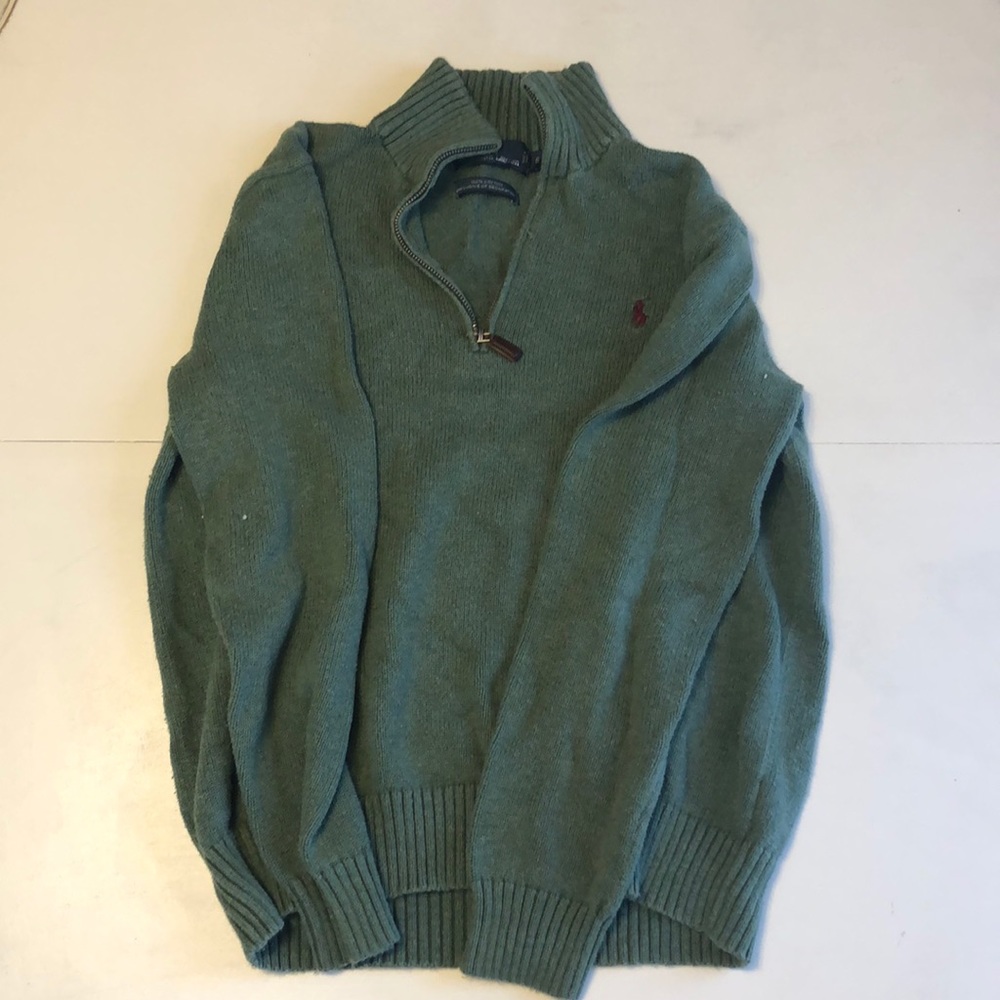 Ralph Lauren polo men’s small quarter zip sweater